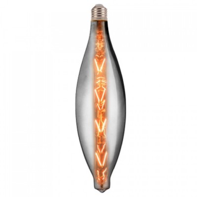 Светодиодная лампа Filament ELLIPTIC-XL 8W Е27 Titanium