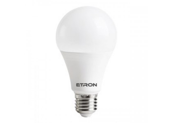 Лампа світлодіодна ETRON Power Light 1-ELP-003 A65 15W 3000K E27 модель