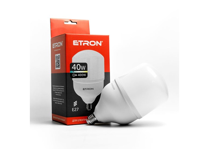 LED лампа ETRON 1-EHP-304 T120 40W 6500K E27 модель