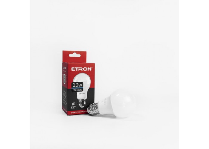 Лампа світлодіодна ETRON Power Light 1-ELP-094 A60 10W 6500K E27 модель