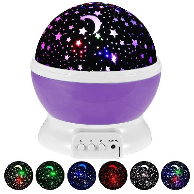 Проектор звёздного неба Star Master фиолетовый