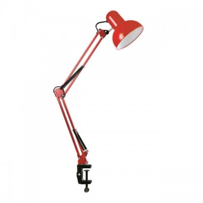 Настольная лампа на струбцине  LUMANO  LU-074-1800 красная
