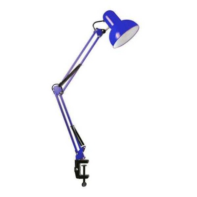 Настольная лампа на струбцине  LUMANO  LU-074-1800 феолетовая